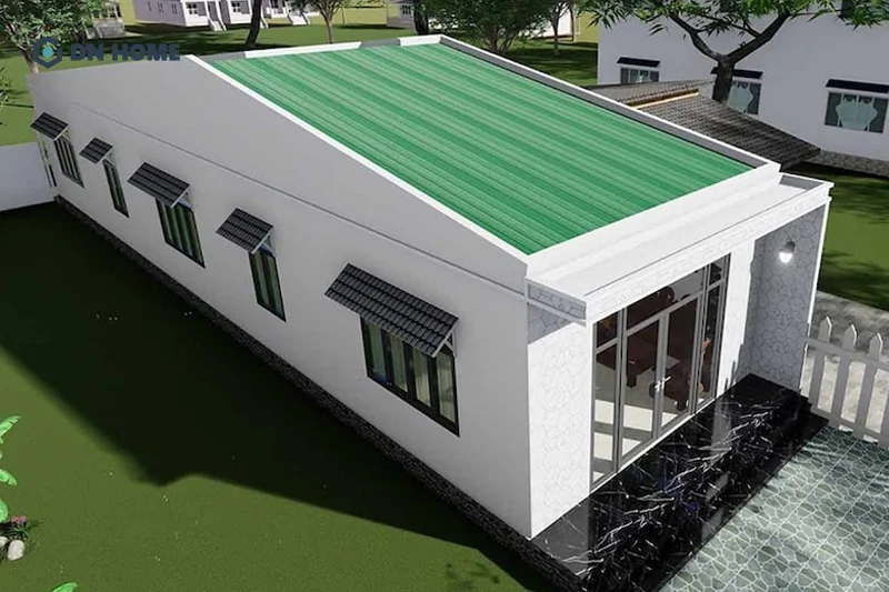 Mái tôn là giải pháp tiết kiệm chi phí hiệu quả nhất khi muốn xây nhà cấp 4 200 triệu