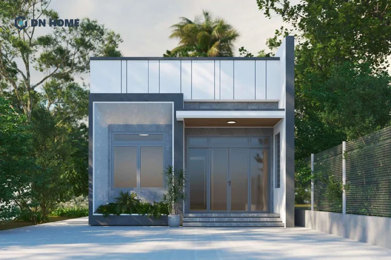 Lựa chọn phong cách thiết kế hiện đại giúp tiết kiệm chi phí xây nhà cấp 4