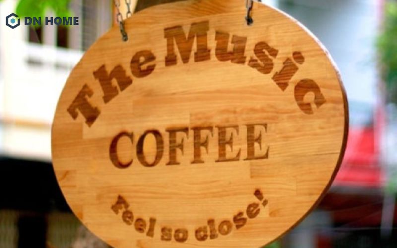 Thiết kế đơn giản, phù hợp với quán cà phê, homestay hoặc cửa hàng phong cách vintage