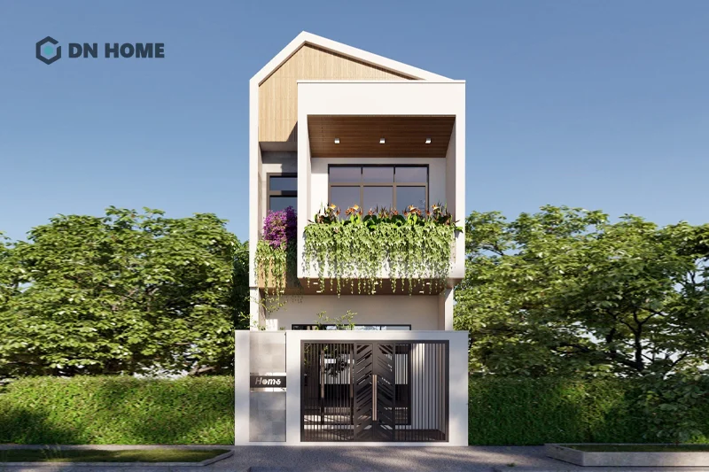 Mẫu nhà 4 phòng ngủ 1 trệt 1 lầu 5x15m phù hợp gia đình đông thành viên, nhiều thế hệ