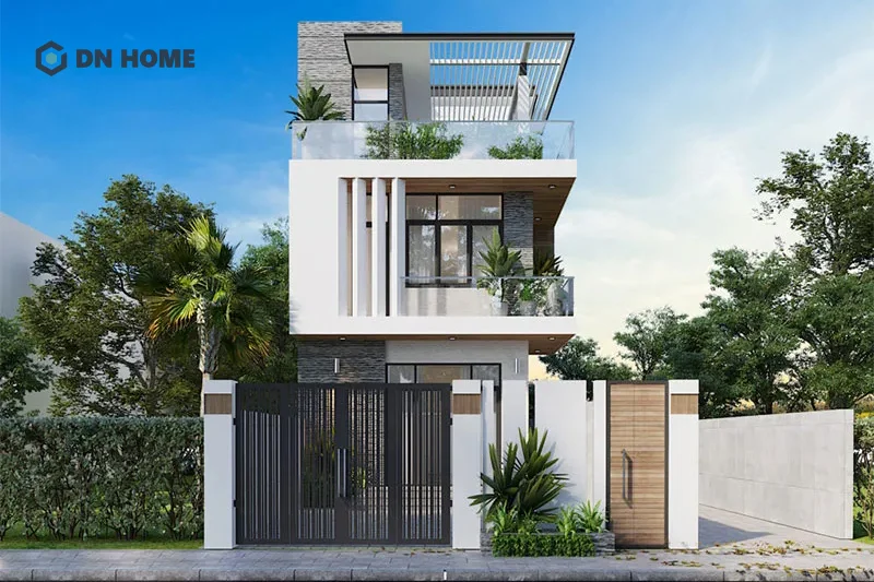 Nhà 2 tầng 700 triệu có tum vừa tăng tính thẩm mỹ vừa nâng cao tiện nghi