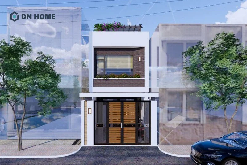 Nhà 2 tầng 4x14m cần chú trọng việc tối ưu không gian và thông gió để tránh cảm giác ngột ngạt