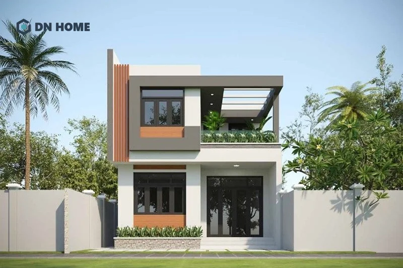 Mẫu nhà 2 tầng 6x11m 700 triệu dễ dàng bố trí các khu vực chức năng hợp lý