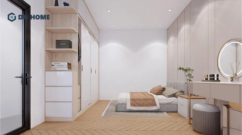 Phòng ngủ phụ ở khu vực tầng 2