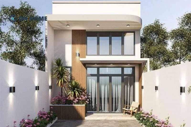 Mẫu nhà cấp 4 2 phòng ngủ 5x12 có gác lửng