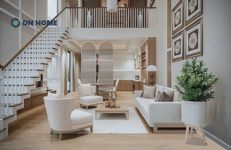 Thiết kế gác lửng linh hoạt nhiều phong cách đem lại thẩm mỹ cho không gian