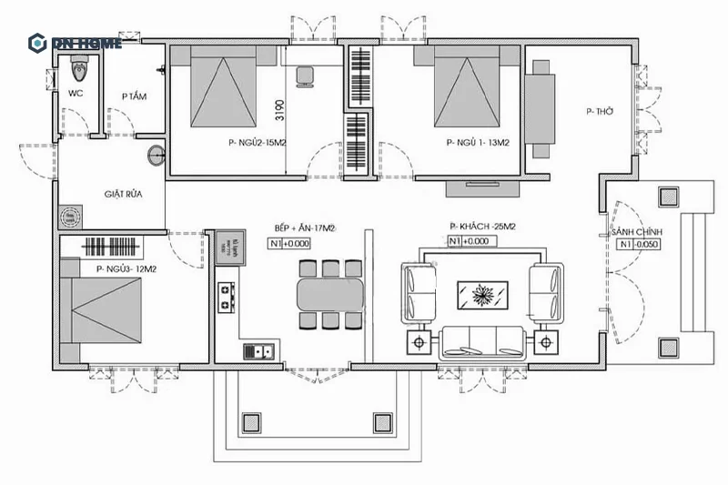 Cần có bản vẽ công năng, kỹ thuật chi tiết để quá trình triển khai xây dựng diễn ra suôn sẻ, nhanh chóng