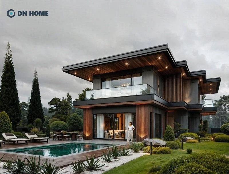 Mẫu homestay tinh tế, hoà quyện với cảnh quan thiên nhiên