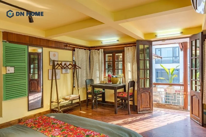 Không gian homestay vintage, hoài cổ