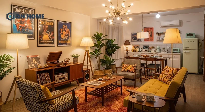 Không gian homestay vừa năng động trẻ trung, vừa có cảm giác hoài niệm