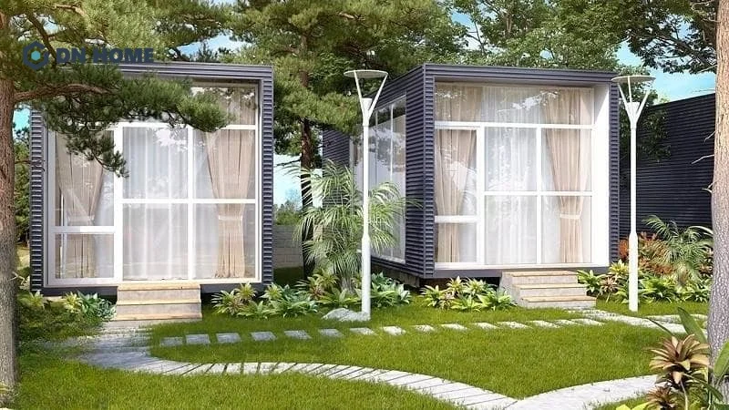 Mẫu homestay được thiết kế theo phong cách đơn giản
