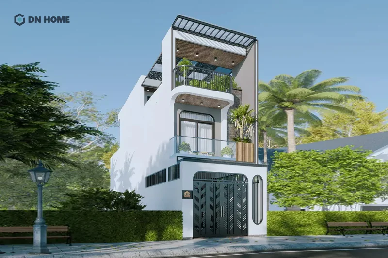 Thiết kế thêm tum là giải pháp mở rộng công năng cho nhà ống mà không tốn thêm nhiều chi phí đầu tư