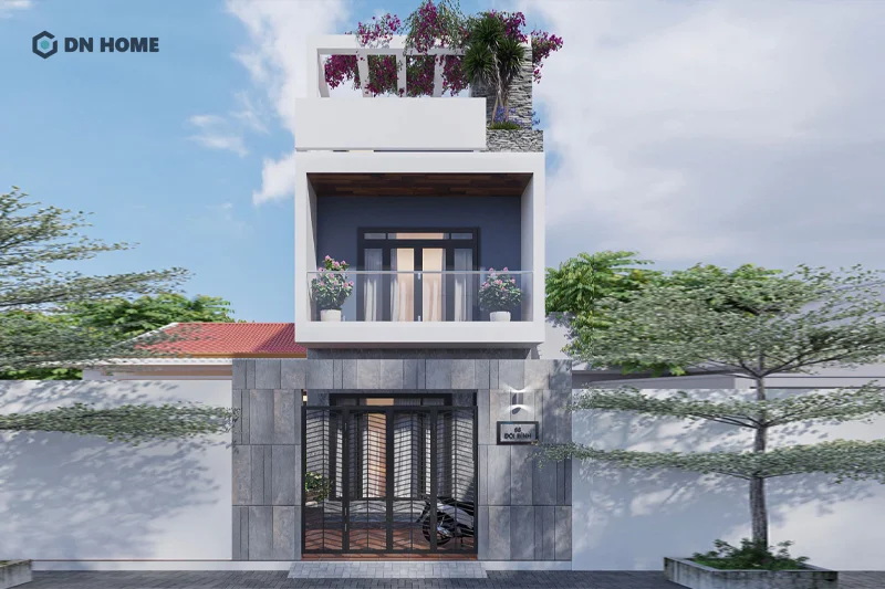 Có thể tận dụng không gian sân thượng để làm sân vườn, tuy nhiên cần lưu ý chống thấm và thoát nước tốt