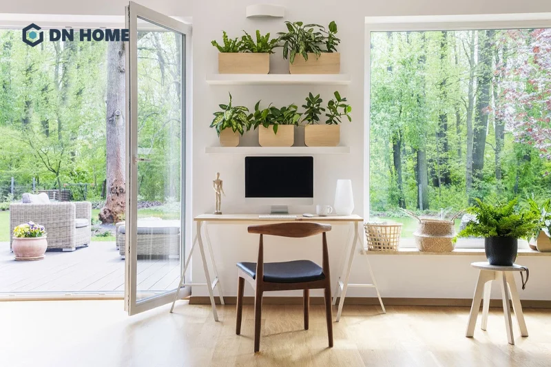 Đem thiên nhiên vào phòng làm việc giúp nâng cao sự tập trung và kích thích sáng tạo