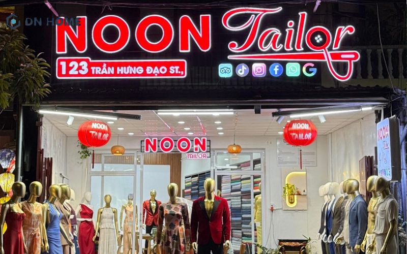 Mẫu bảng hiệu nhà may với thiết kế bắt mắt, độc đáo