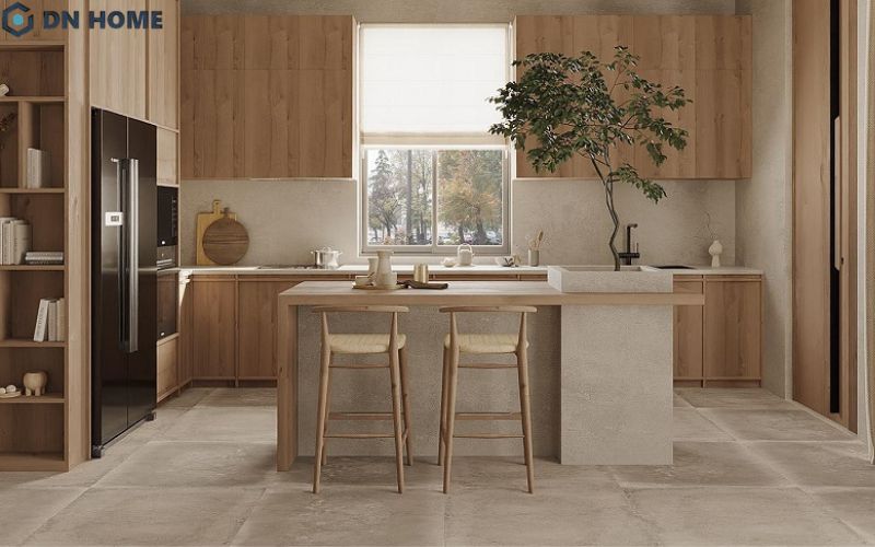 Với những gia chủ yêu thích vẻ đẹp đơn giản, mộc mạc, thiết kế phòng bếp Wabi Sabi chắc chắn sẽ là lựa chọn lý tưởng