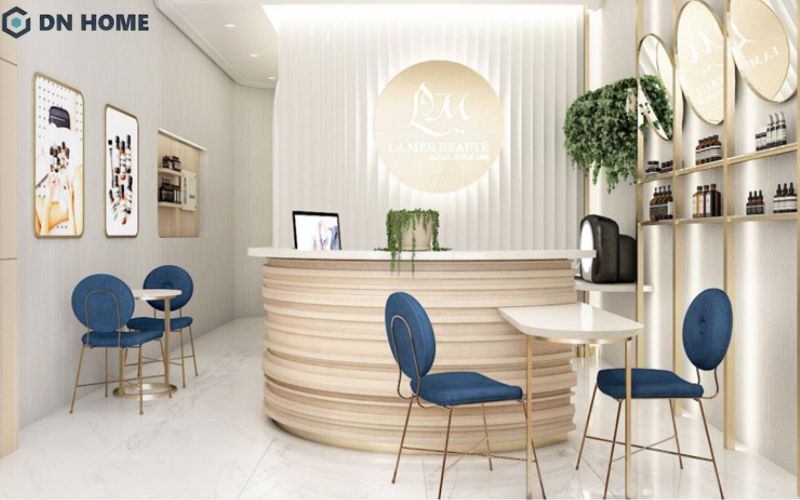 Khu vực sảnh chờ spa nhỏ nên đầu tư trang trí để tạo điểm nhấn, gây ấn tượng tốt với khách hàng