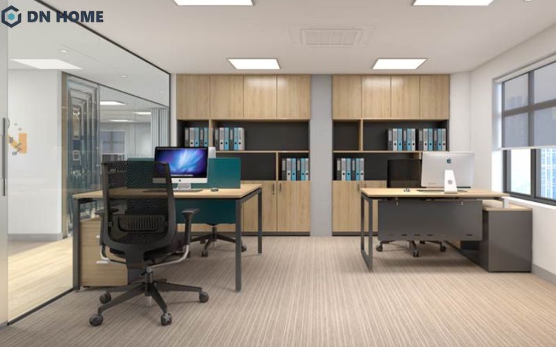 Nội thất gỗ tự nhiên giúp phòng giám đốc trở nên đẳng cấp hơn