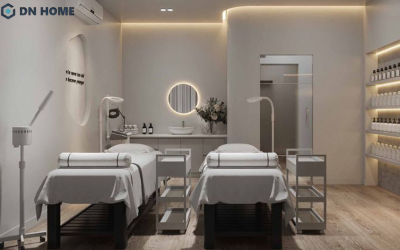Thiết kế Beauty Spa có yêu cầu cao về thiết bị, công nghệ và không gian hiện đại