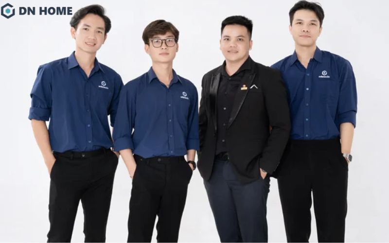 Đội ngũ nhân sự tại DN HOME luôn tận tâm trong từng chi tiết của công trình