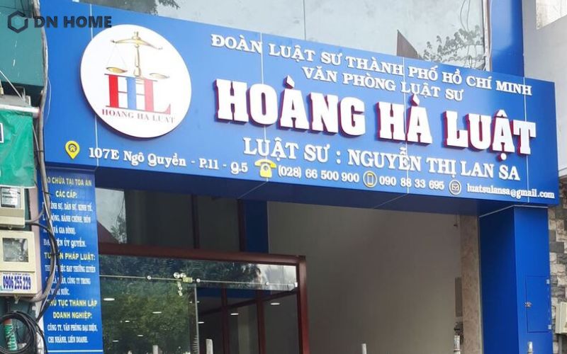 Thiết kế chỉn chu, bài bản thể hiện sự chuyên nghiệp và uy tín trong ngành luật