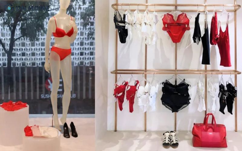 Ma-nơ-canh là nội thất không thể thiếu trong cửa hàng đồ lót, trưng bày sản phẩm nổi bật hơn