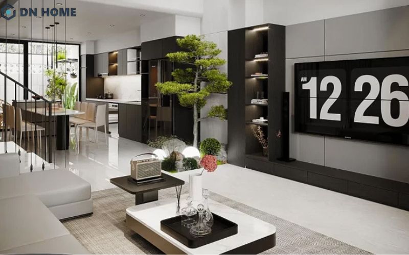 Nội thất đa năng được ưu tiên sử dụng trong phòng khách diện tích 16m2