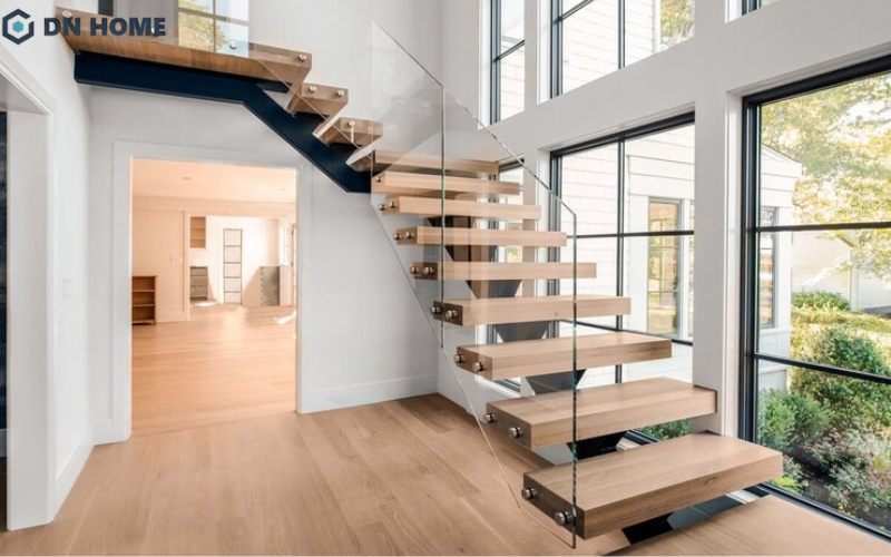 Cần tính toán bậc cầu thang hợp lý để đảm bảo an toàn khi di chuyển