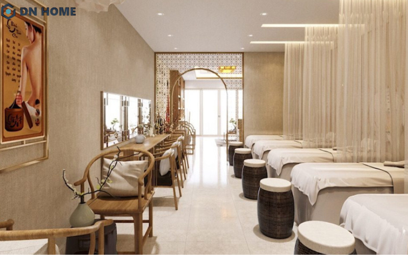 Home Spa nên thiết kế tập trung vào việc tối ưu diện tích và tạo cảm giác riêng tư