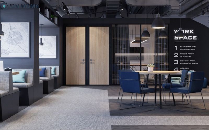 Thiết kế văn phòng 3D giúp kiểm soát tốt mức độ phức tạp của không gian làm việc có diện tích lớn