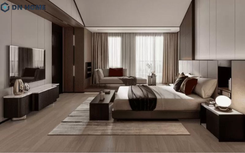 Phòng ngủ diện tích 30m2 thường là phòng ngủ master trong nhà ở quy mô lớn như villa, biệt thự