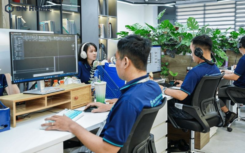 DN HOME với đội ngũ kiến trúc sư hơn 10 năm kinh nghiệm giúp hiện thực hóa không gian sống lý tưởng