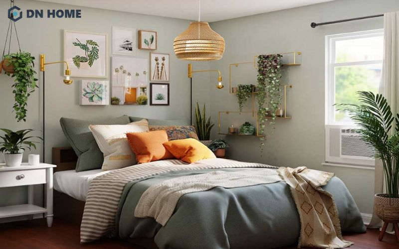 Sắp xếp nội thất khoa học giúp phòng ngủ 10m2 luôn thông thoáng