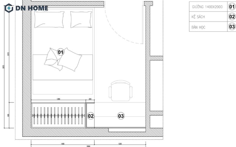 Phong cách tối giản giúp phòng ngủ nhỏ 10m2 trông rộng rãi và tinh tế hơn