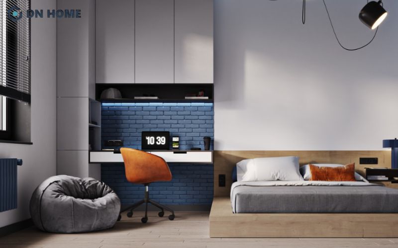 Bố trí giường ngủ đúng phong thủy giúp không gian thêm phần thẩm mỹ, cầu mong điều tốt