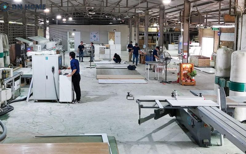 Đơn vị sở hữu xưởng sản xuất hiện đại, mang đến sự hài lòng cho khách hàng