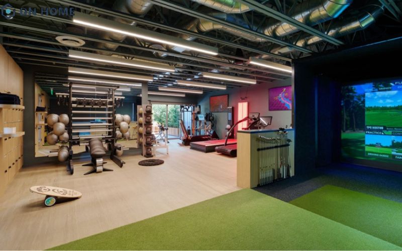 Không gian giải trí tích hợp vận động thể thao giúp nhân viên duy trì lối sống năng động