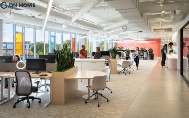 Văn phòng Wellness được thiết kế dựa vào triết lấy con người làm trung tâm