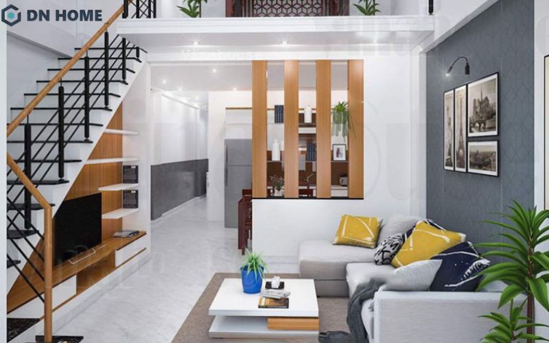 Ngôi nhà cấp 4 có gác lửng giúp tối ưu công năng mà vẫn tiết kiệm chi phí