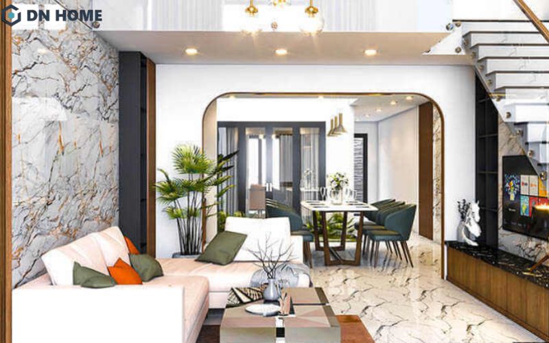 Thiết kế nhà cấp 4 gác lửng hiện đại tạo thêm không gian sinh hoạt cho gia đình