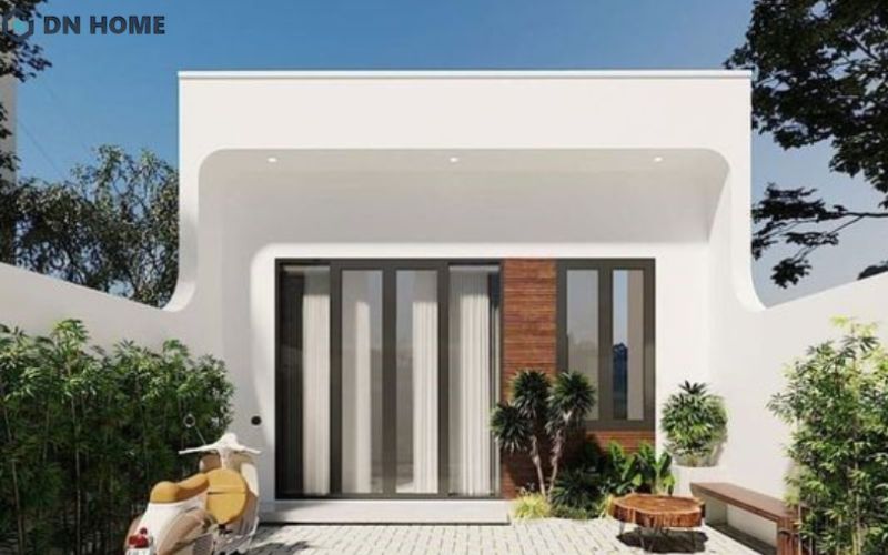 Mẫu nhà cấp 4 nông thôn rộng rãi mang lại không gian sống thoải mái cho gia đình nhiều thế hệ