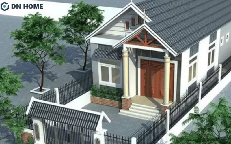 Mẫu nhà ống cấp 4 hiện đại giúp tận dụng hiệu quả diện tích đất hẹp