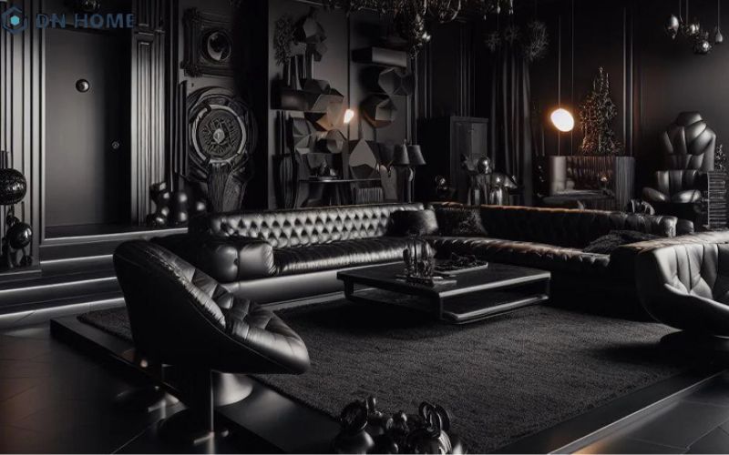 Để đặt được đúng tinh thần sang trọng và quyền lực của Dark Design, gia củ cần đầu tư ngân sách lớn