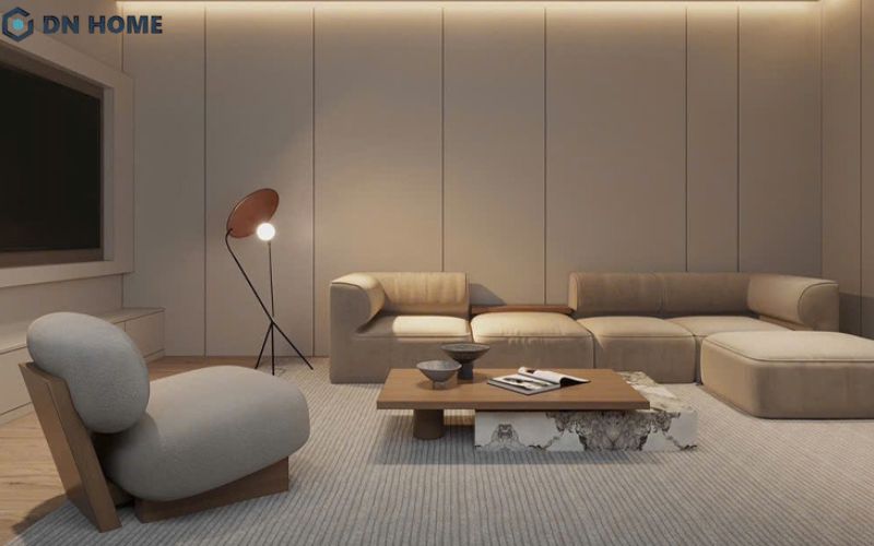 Ánh sáng nội thất được thiết kế đúng cách sẽ giúp nâng cao tính thẩm mỹ không gian