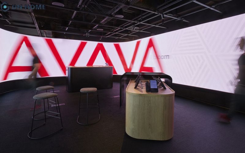 Không gian showroom trải nghiệm công nghệ ấn tượng tại văn phòng Avaya