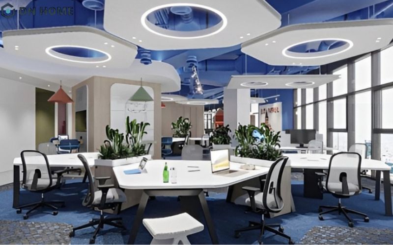 Văn phòng làm việc được thiết kế khoa học sẽ nâng cao năng suất và mức độ hài lòng của nhân viên