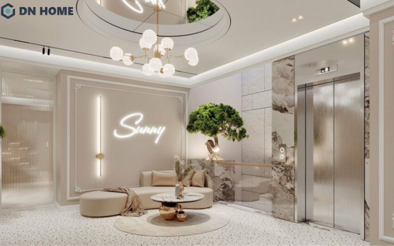 Bố trí hệ thống đèn ấn tượng là điểm nhấn đắt giá trong không gian spa cao cấp