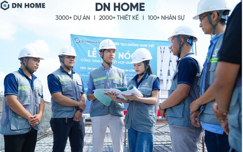 DN HOME được nhiều khách hàng tin tưởng nhờ kinh nghiệm nhiều năm trong lĩnh vực thiết kế và thi công nội thất