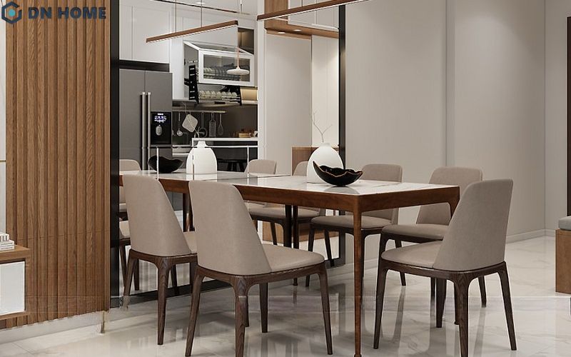 Sử dụng gương trang trí là giải pháp giúp tạo hiệu ứng thị giác mở rộng không gian hiệu quả