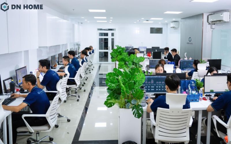 DN HOME có độ ngũ nhân sự giàu kinh nghiệm, đảm bảo dự án được thực hiện và hoàn thiện đúng quy trình